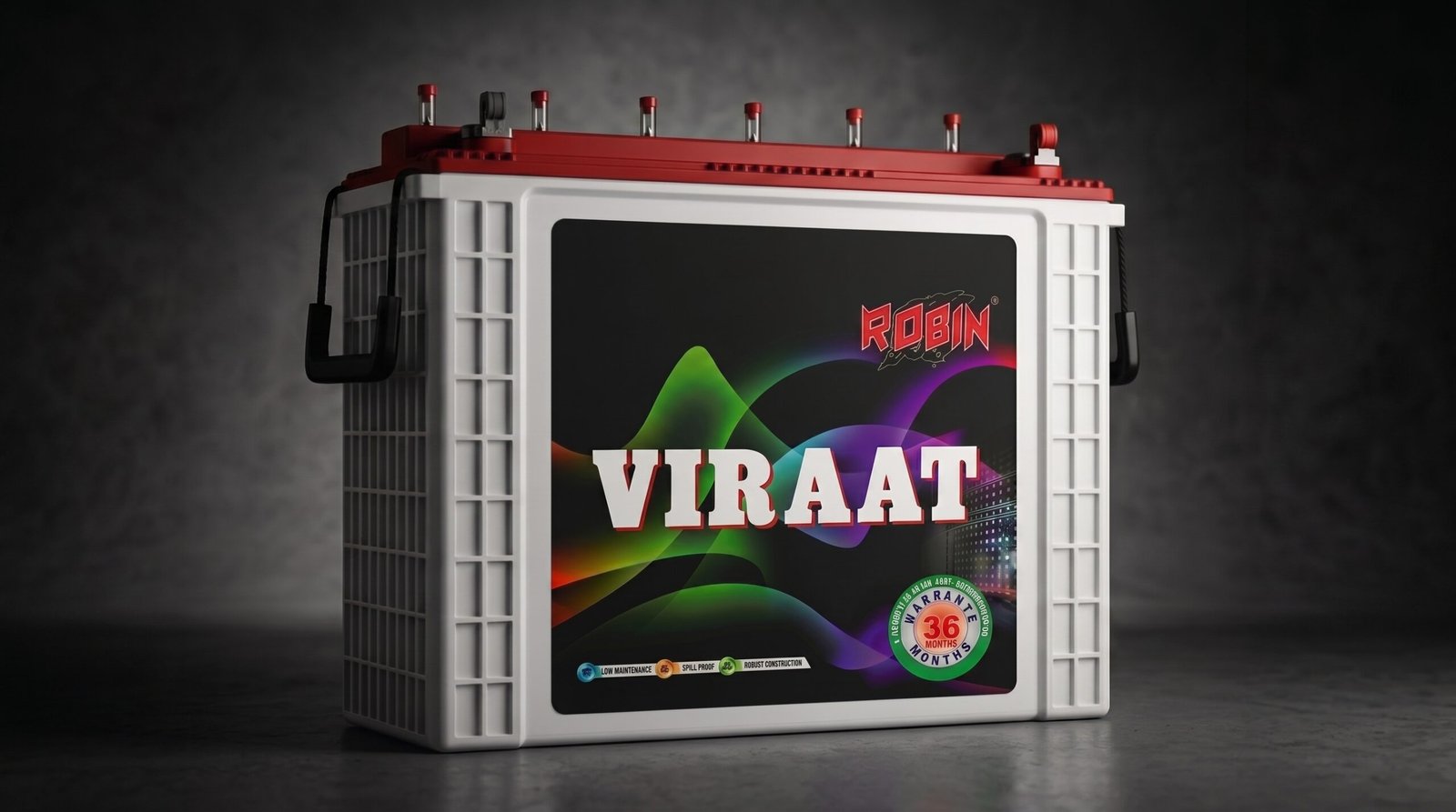 Robin Viraat tall tubular inverter battery